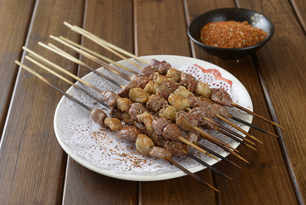 調理羊肉串